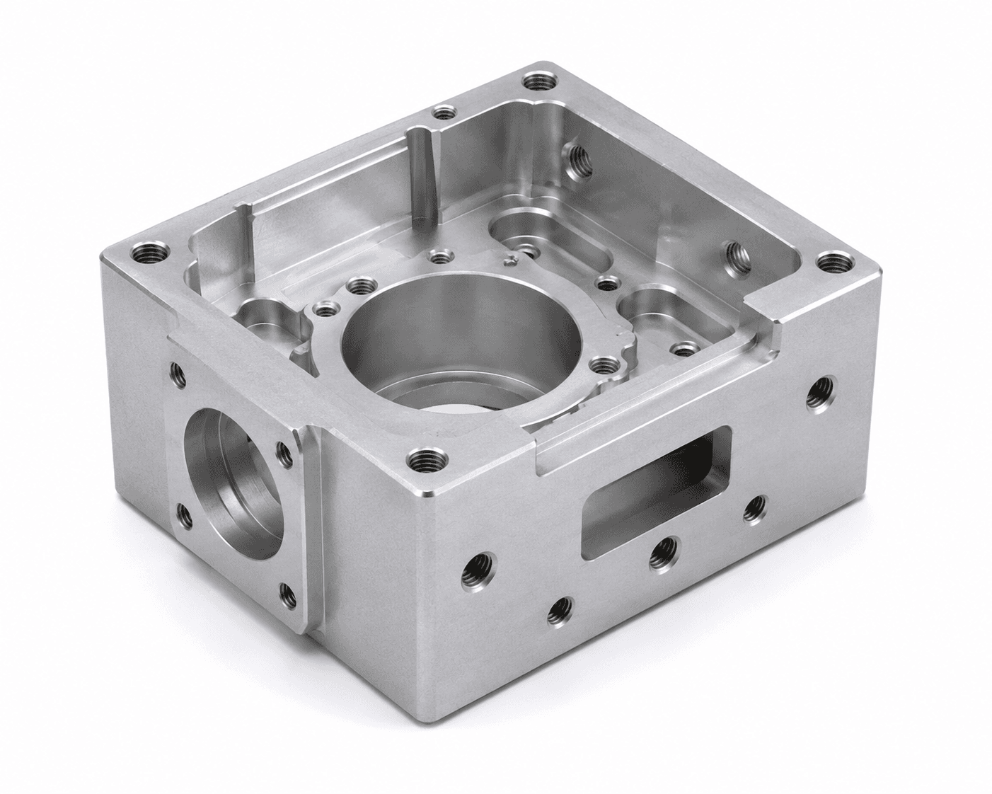 Al Alloy Multi-Axis Machining Gearbox