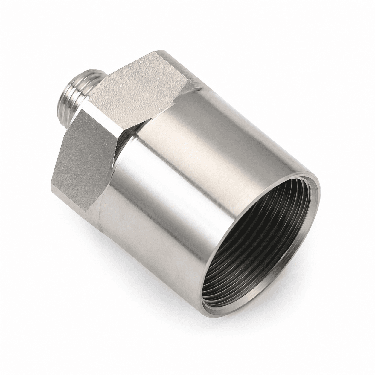 SS Male-Female Thread Adapter