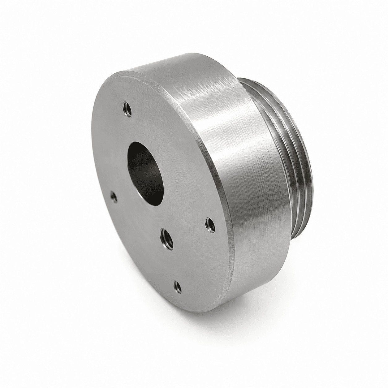Al Alloy Ext-Thread Pulley Flange