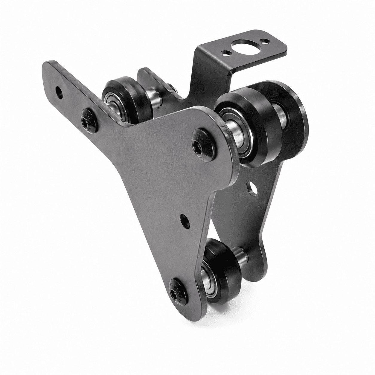 Steel Rail Dual-Wheel Slider Assembly