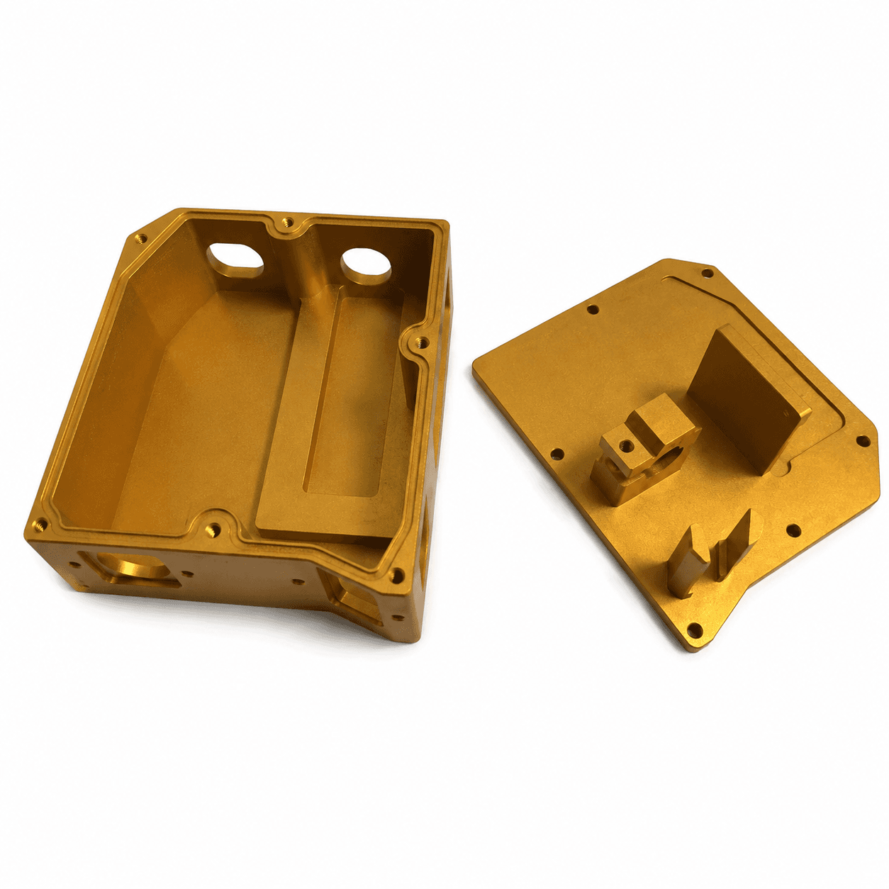 Anodized Al Alloy Controller Housing